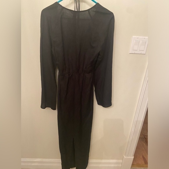 NWT H&M Linen Blend Dress - Picture 10 of 14